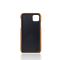iPhone 12 Mini - KSQ Skal Med Kortfack - Ljus Brun