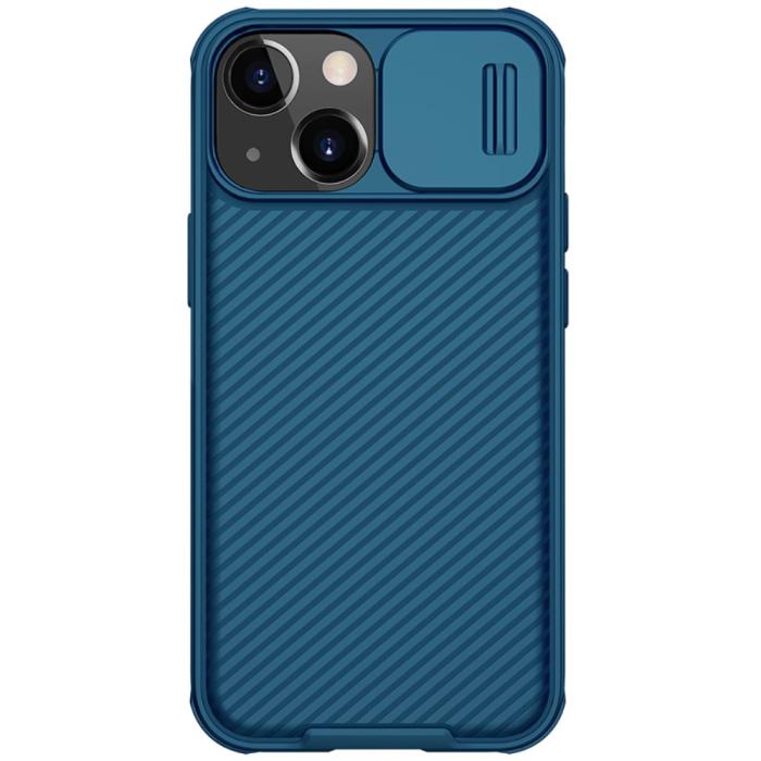 Bild 1, iPhone 13 Mini - NILLKIN CamShield Pro Skal - Blå
