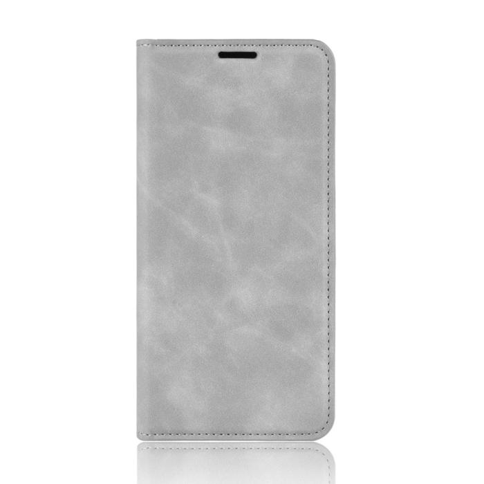 Bild 3, Huawei P40 - Silkeslent Plånboksfodral - Grå