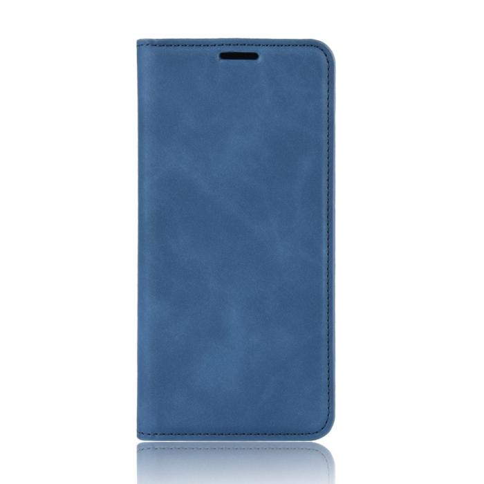 Bild 3, Huawei P40 - Silkeslent Plånboksfodral - Mörk Blå