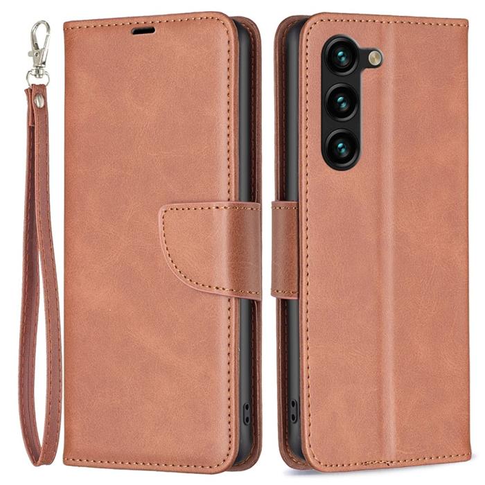 Bild 1, Galaxy S25 Plus / S24 Plus Fodral Solid Shark Läder Brun