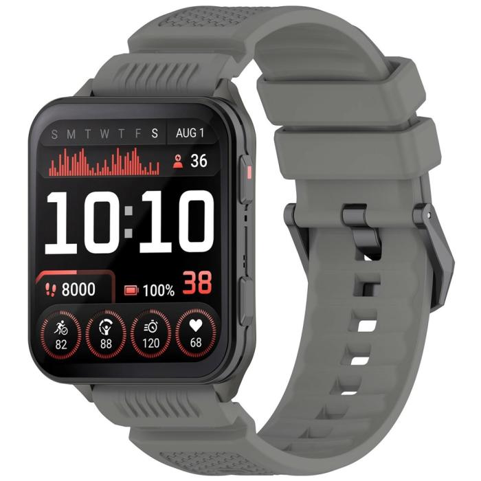 Bild 2, Garmin Venu X1 Klockarmband Silikon Mörk Grå