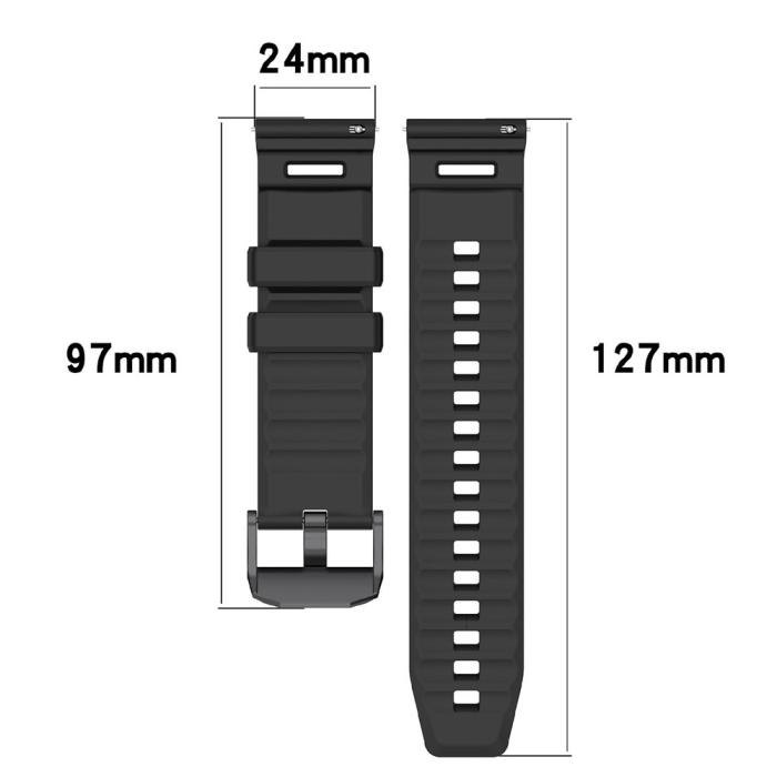 Bild 4, Garmin Venu X1 Klockarmband Silikon Mörk Grå