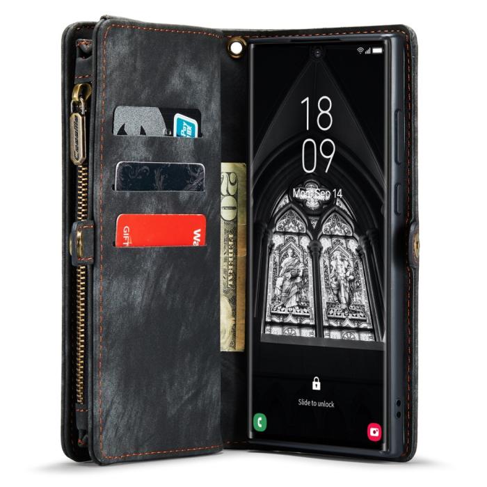 Bild 2, CASEME Galaxy S23 Ultra Fodral/Skal Magnet 2in1 Multifunktionell