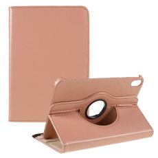 iPad Mini 2024/2021 Fodral 360° Rotation Litchi Roséguld
