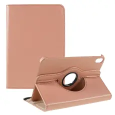 iPad Mini 2024/2021 Fodral 360° Rotation Litchi Roséguld