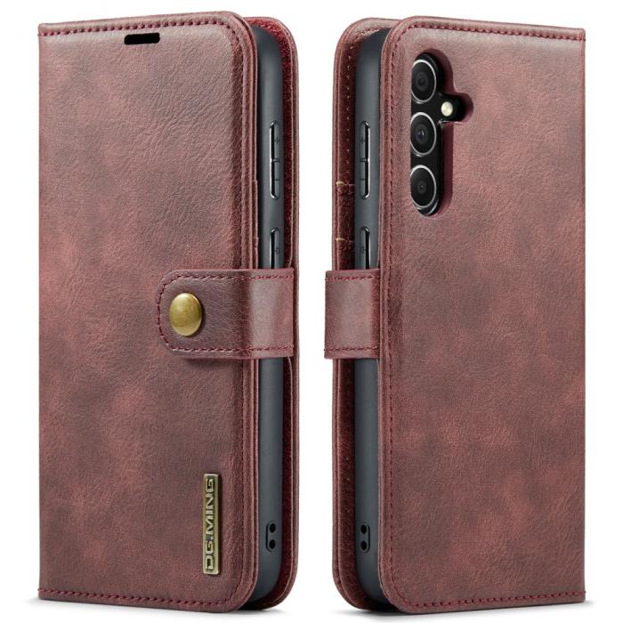 Bild 1, DG.MING Galaxy S23 FE 2in1 Magnet Fodral / Skal Röd