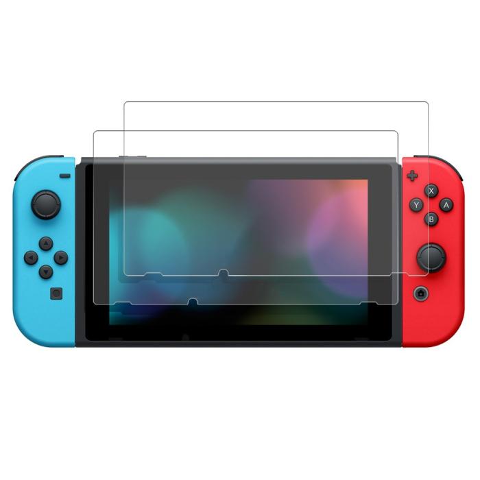 Bild 1, NORTHJO Nintendo Switch 2-PACK Skärmskydd Härdat Glas