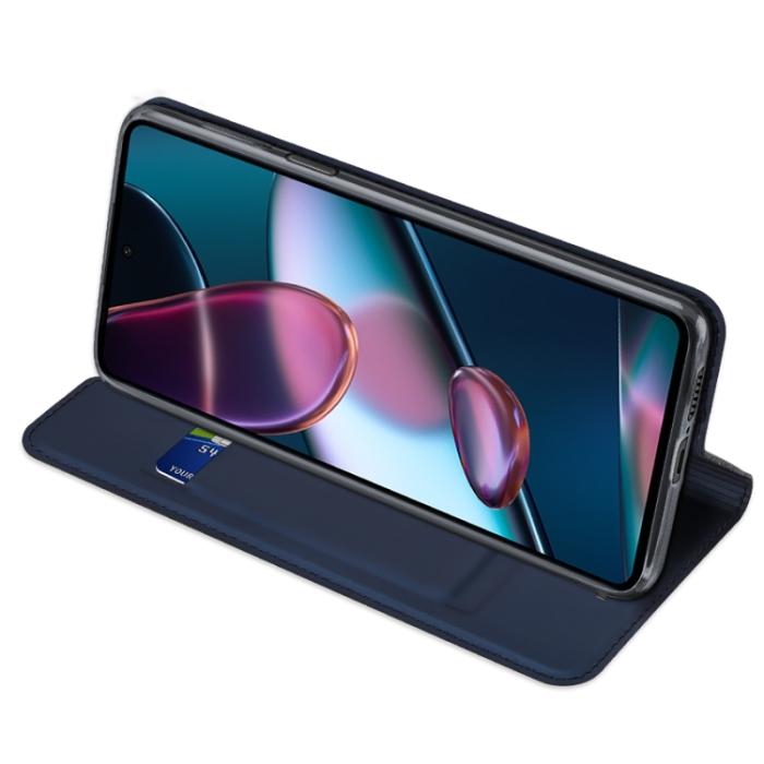 Bild 5, DUX DUCIS Motorola Edge 30 Pro Fodral Skin Pro Blå