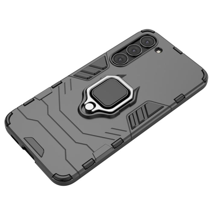 Bild 6, Samsung Galaxy S23 Skal Hybrid Ring Svart