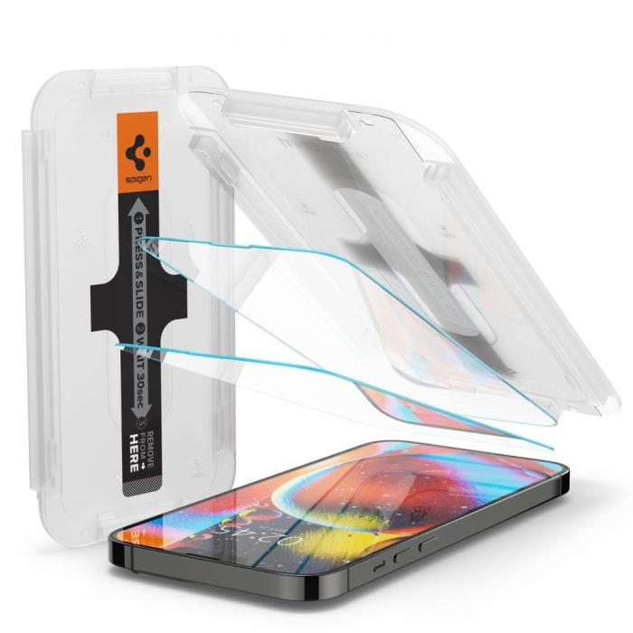 Bild 3, Spigen iPhone 14 Plus / 13 Pro Max GLAS.tR 