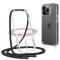 Tech-Protect iPhone 13 Pro Skal FlexAir Snodd Svart / Rosa