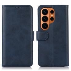 Samsung Galaxy S26 Ultra Fodral L&auml;der Bl&aring;