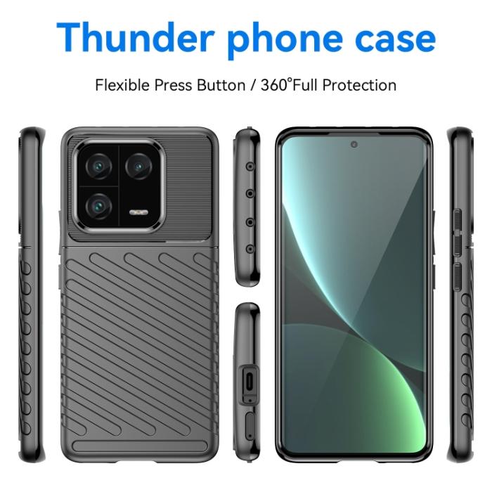 Bild 2, Xiaomi 13 Pro 5G Skal Twill Textur Svart