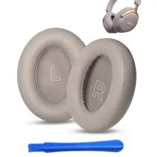 &Ouml;ronkuddar F&ouml;r Bose QuietComfort Ultra L&auml;der Gr&aring;