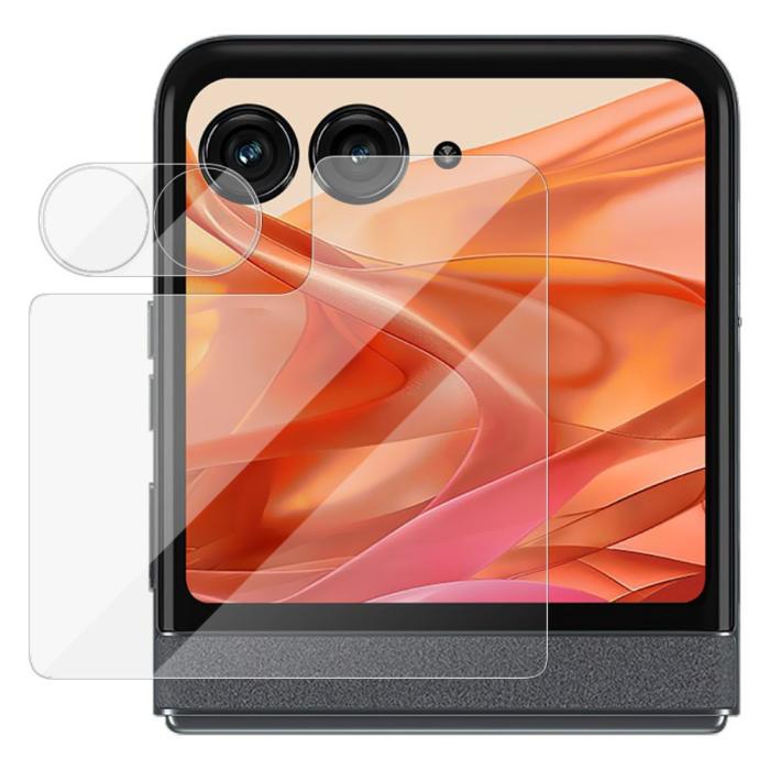 Bild 5, IMAK Motorola Razr 50 5G Skärmskydd/Linsskydd Härdat Glas