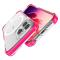 iPhone 15 Pro Skal Shockproof MagSafe Hybrid Rosa