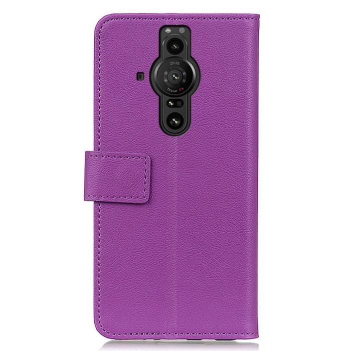 Bild 3, Sony Xperia Pro-I Fodral Läder Lila