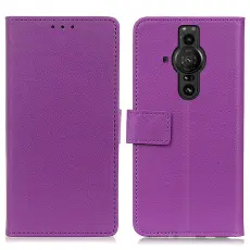 Sony Xperia Pro-I Fodral Läder Lila