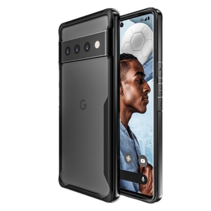 Bild 5, Google Pixel 7 Skal Akryl/TPU Shockproof Svart