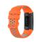 Fitbit Charge 4/3 Silikon Träningsarmband Orange/Grå