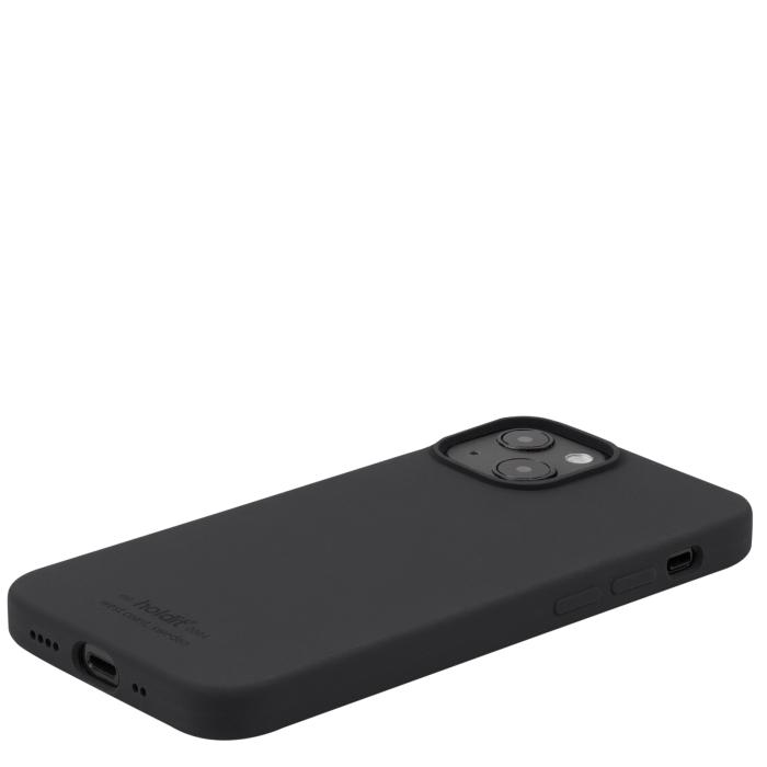 Bild 3, iPhone 13 Mini - holdit Mobilskal Silikon - Svart