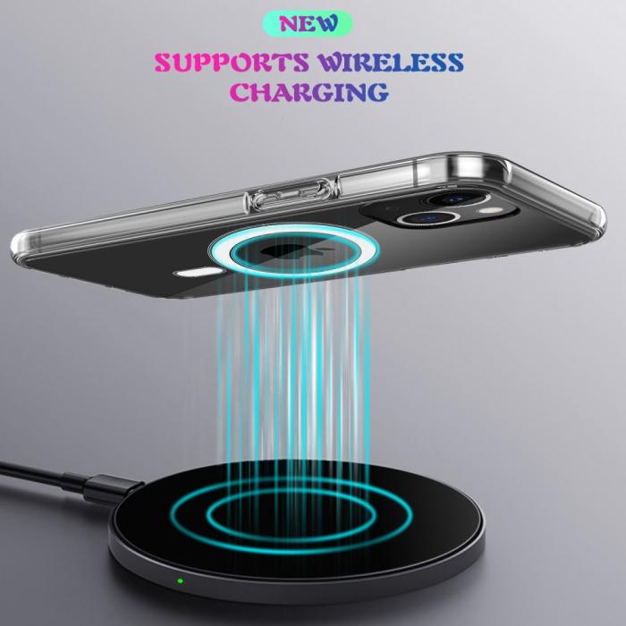 Bild 6, iPhone 13 Mini - MagSafe Crystal Hybrid Skal