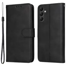 Samsung Galaxy A14 4G/5G Fodral Läder Svart