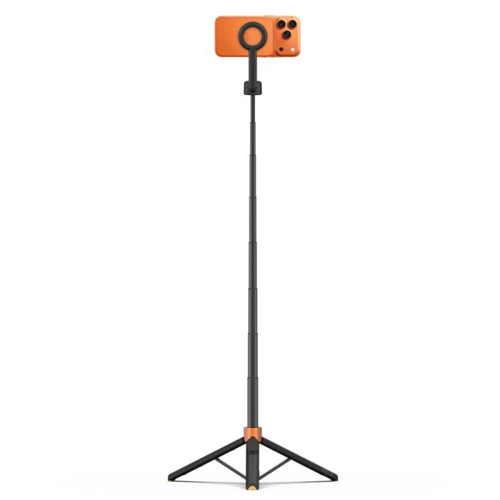 Bild 2, Tech-Protect 152 cm Bluetooth MagSafe Selfiestick Tripod Svart