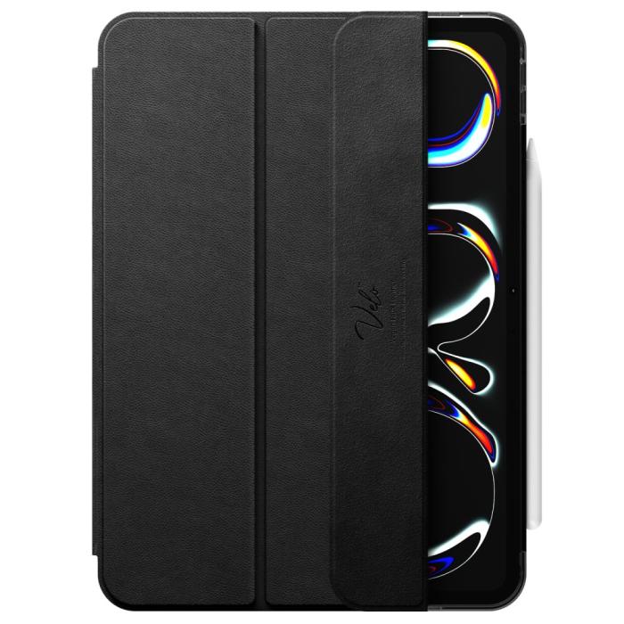 Bild 2, Spigen iPad Pro 11 2025 / 2024 Fodral Liquid Air Folio Svart