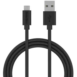 Smartline 1m Micro USB Laddningskabel Svart