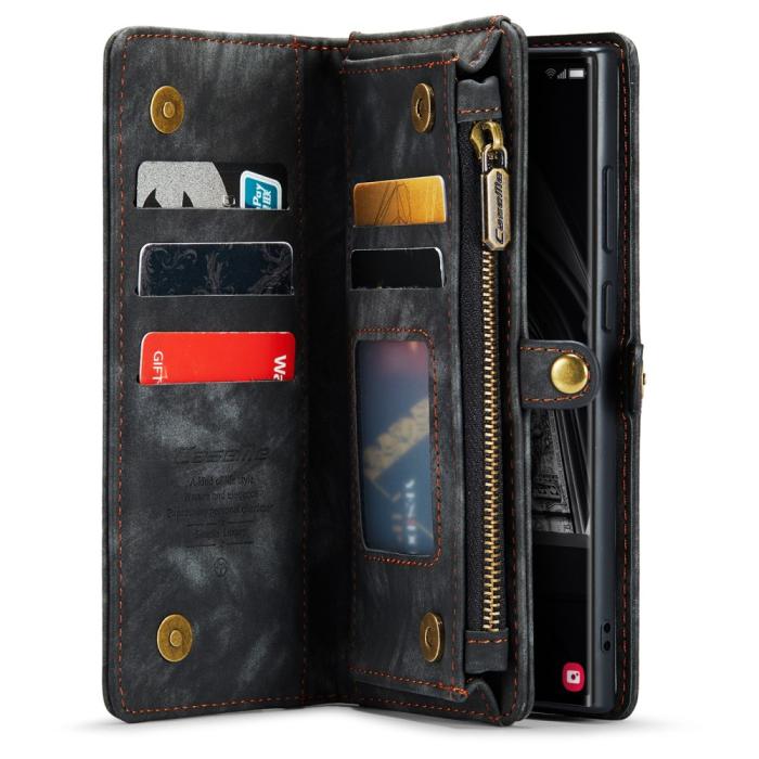 Bild 5, CASEME Galaxy S23 Ultra Fodral/Skal Magnet 2in1 Multifunktionell