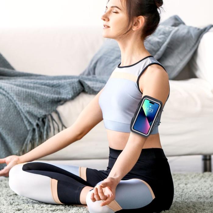 Bild 4, Tech-Protect Universalt Sportarmband Svart