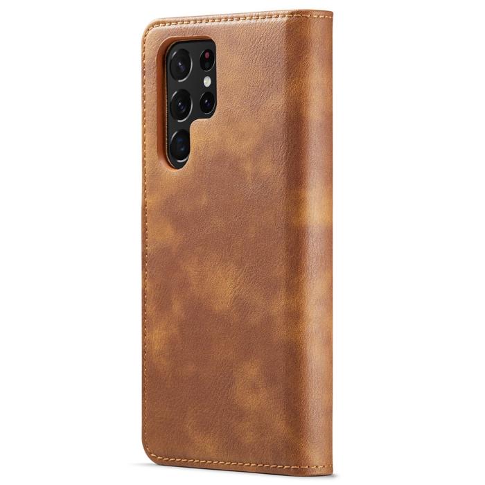Bild 3, DG.MING Samsung Galaxy S22 Ultra 2in1 Magnet Fodral / Skal Brun