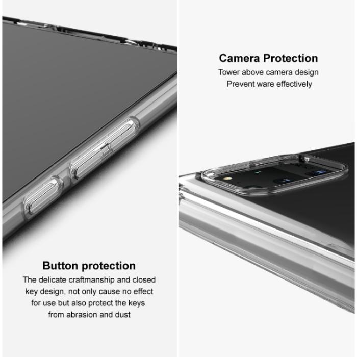 Bild 6, IMAK Motorola Moto G22 Skal Transparent TPU