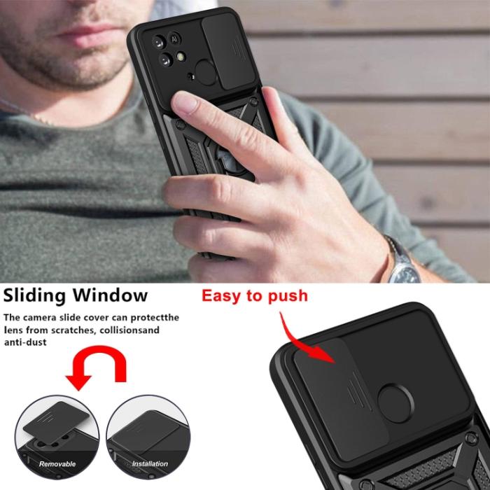 Bild 5, Xiaomi Redmi 10C Skal Hybrid CamShield Roséguld