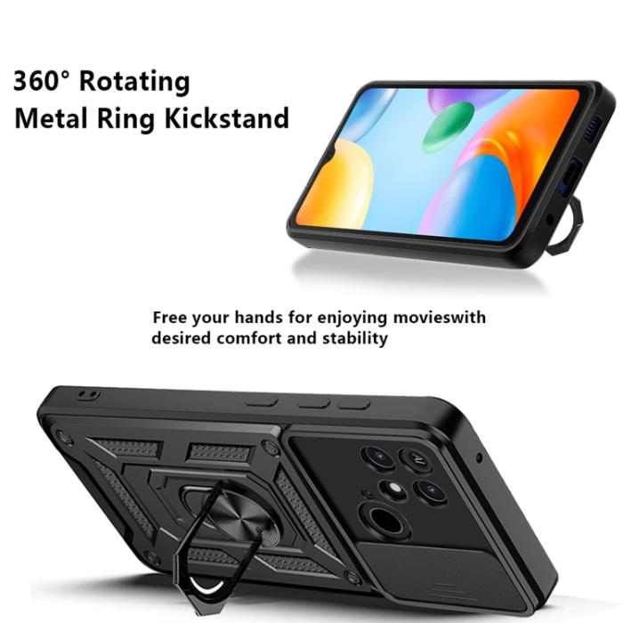 Bild 6, Xiaomi Redmi 10C Skal Hybrid CamShield Roséguld