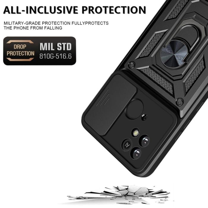Bild 3, Xiaomi Redmi 10C Skal Hybrid CamShield Blå