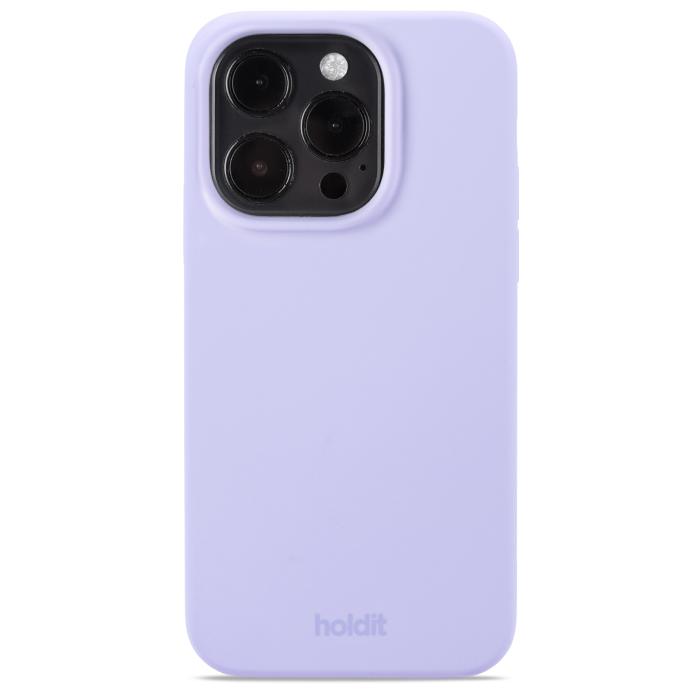 Bild 1, holdit iPhone 14 Pro Skal Silikon Lavender