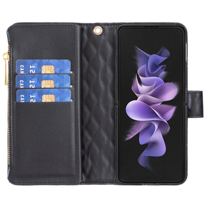 Bild 3, Galaxy Z Fold 6 Fodral Multifunktionell Diamond Svart