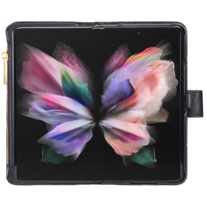 Bild 4, Galaxy Z Fold 6 Fodral Multifunktionell Diamond Svart