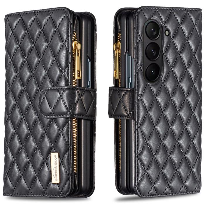 Bild 6, Galaxy Z Fold 6 Fodral Multifunktionell Diamond Svart