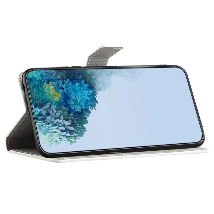 Bild 3, Motorola Moto G55 5G Fodral Med Tryck Plommonträd