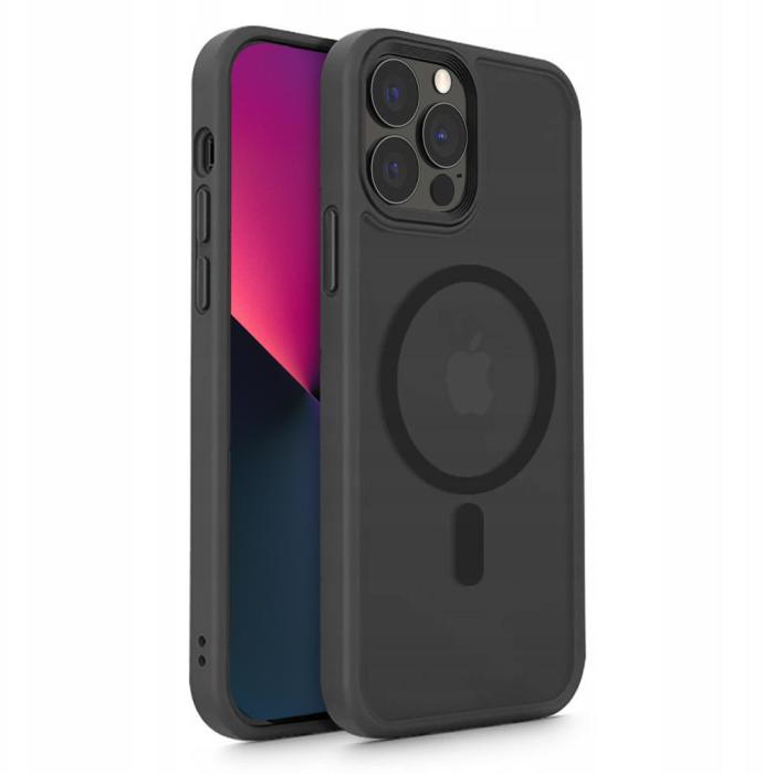 Bild 1, Tech-Protect iPhone 13 Pro Max Skal Magmat MagSafe Matt Svart