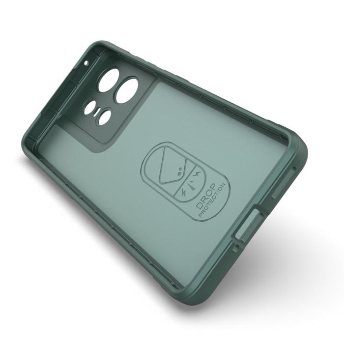 Bild 2, Motrola Edge 50 Pro 5G Skal Magic Shield Mörk Grön