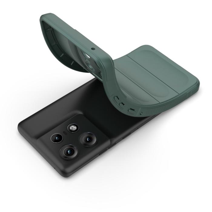 Bild 3, Motrola Edge 50 Pro 5G Skal Magic Shield Mörk Grön