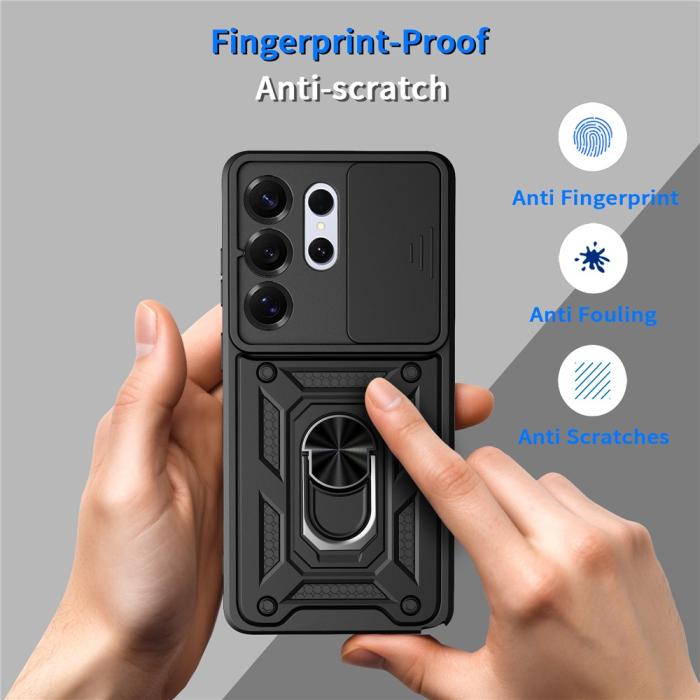 Bild 2, Samsung Galaxy S26 Ultra Skal CamShield Ring Hybrid Svart