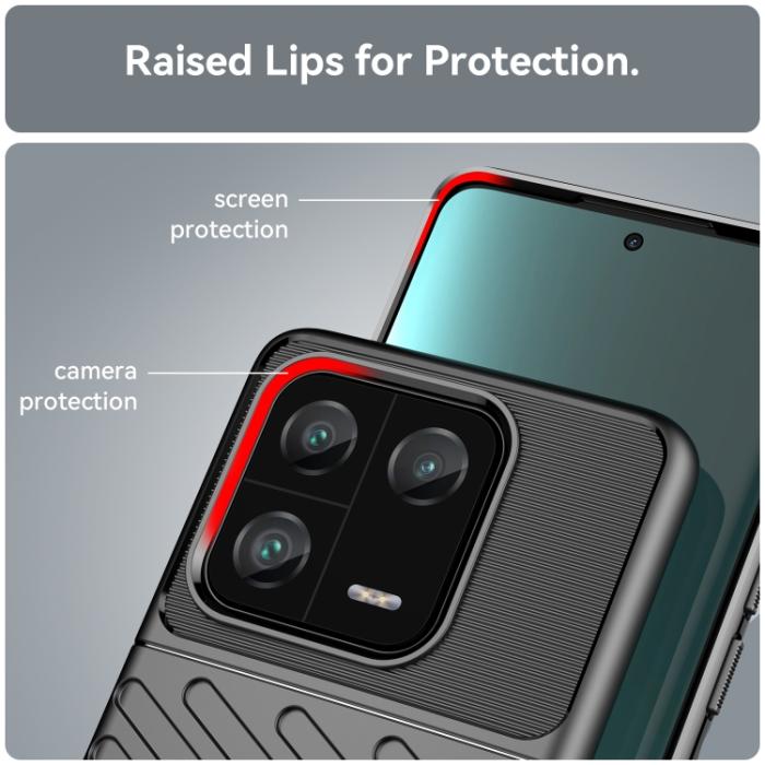 Bild 6, Xiaomi 13 Pro 5G Skal Twill Textur Svart