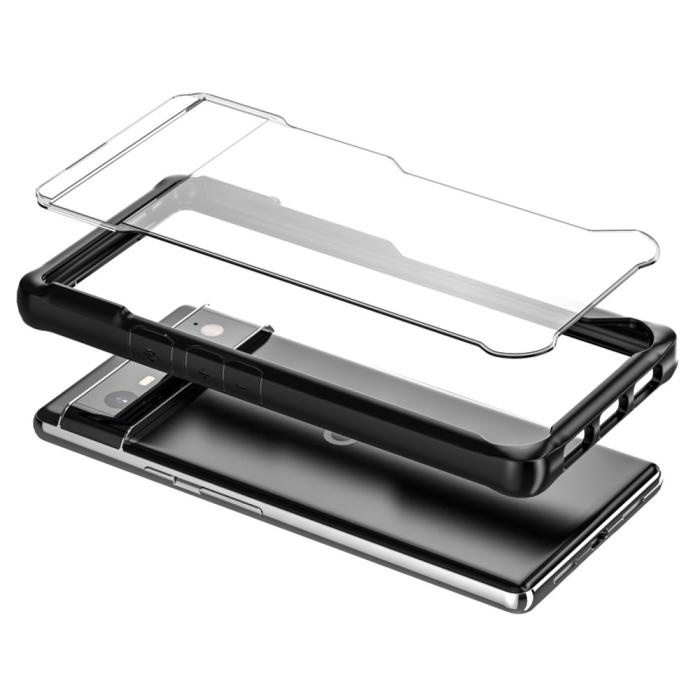 Bild 2, Google Pixel 7 Pro Skal Akryl/TPU Shockproof Svart