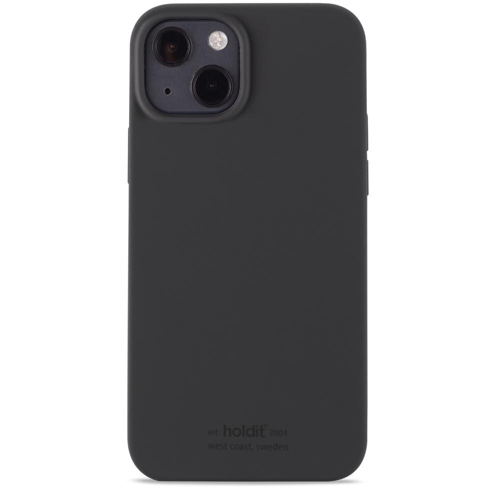 iPhone 13 - holdit Mobilskal Silikon - Svart